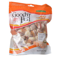 Healthy Hide Good'n' Fun Triple-Flavor Chews Mini Beef, Pork and Chicken, 100 count (4 x 25 ct)