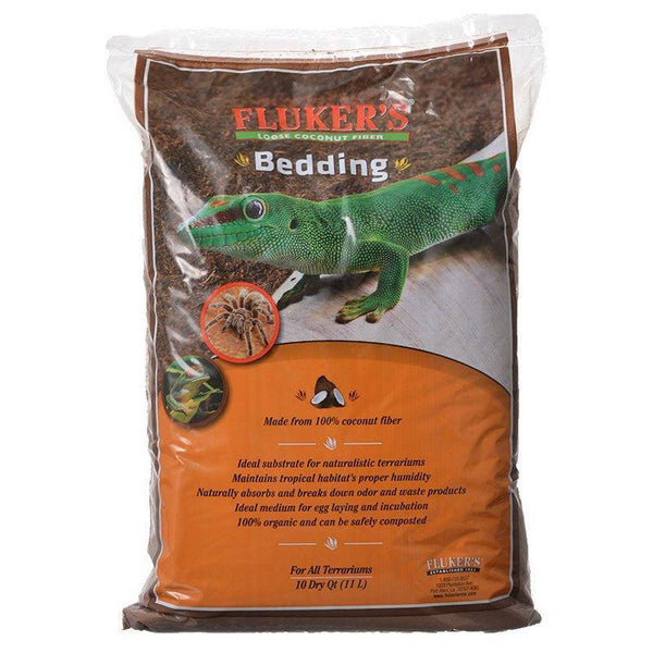Flukers Loose Coconut Bedding, 30 quart (3 x 10 qt)
