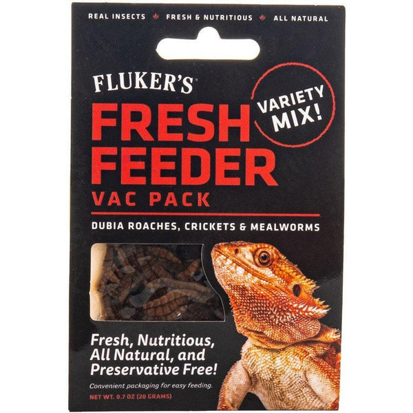 Flukers Variety Mix Fresh Feeder Vac Pack, 4.2 oz (6 x 0.7 oz)