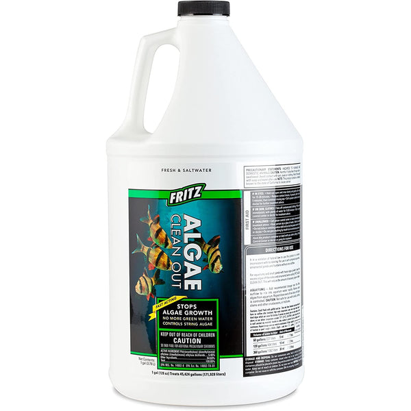 Fritz Aquatics Algae Clean Out for Aquariums, 2 gallon (2 x 1 gal)