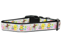 Mirage Pet Products Happy Easter Nylon Dog Collar