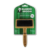 ALCOTT Bamboo Groom Slicker Brush M