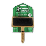 ALCOTT Bamboo Groom Slicker Brush L
