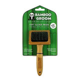ALCOTT Bamboo Groom Soft Slicker Brush S