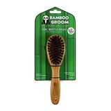 ALCOTT Bamboo Groom Bristle Brush S/M