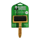 ALCOTT Bamboo Groom Soft Slicker Brush M