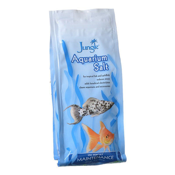 Jungle Labs Aquarium Salt for Tropical Fish and Goldfish, 12 lb (12 x 1 lb)