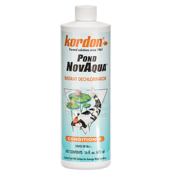 Kordon Pond NovAqua Instant Dechlorinator Water Conditioner, 48 oz (3 x 16 oz)