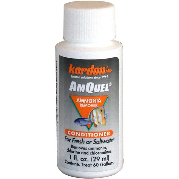 Kordon AmQuel Ammonia Remover Water Conditioner, 12 oz (12 x 1 oz)