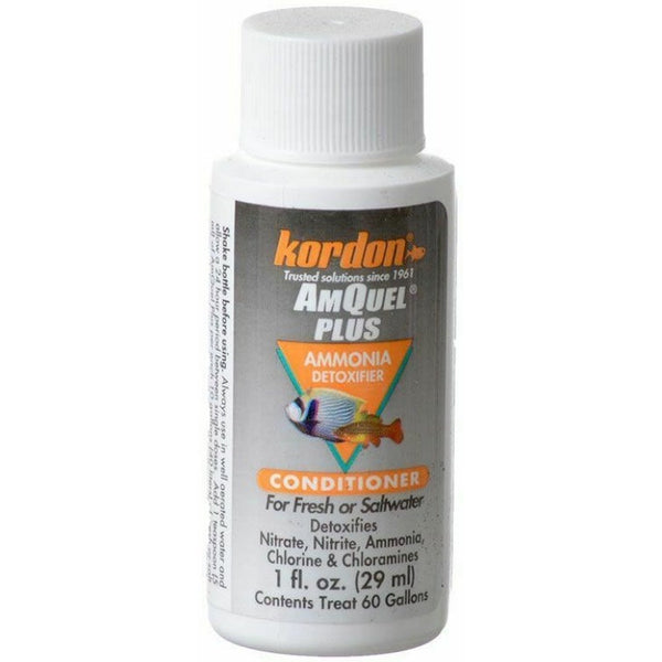 Kordon AmQuel Plus Ammonia Detoxifier Conditioner, 12 oz (12 x 1 oz)
