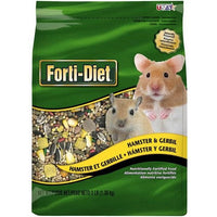 Kaytee Hamster and Gerbil Food Fortified With Vitamins and Minerals For A Daily Diet, 12 lb (4 x 3 lb)