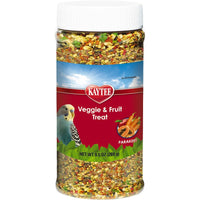 Kaytee Fiesta Fruit and Veggie Treat Parakeet, 57 oz (6 x 9.5 oz)