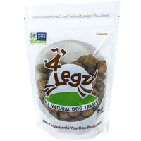 4Legz Organic Pumpkin Crunchy Dog Cookies, 42 oz (6 x 7 oz)