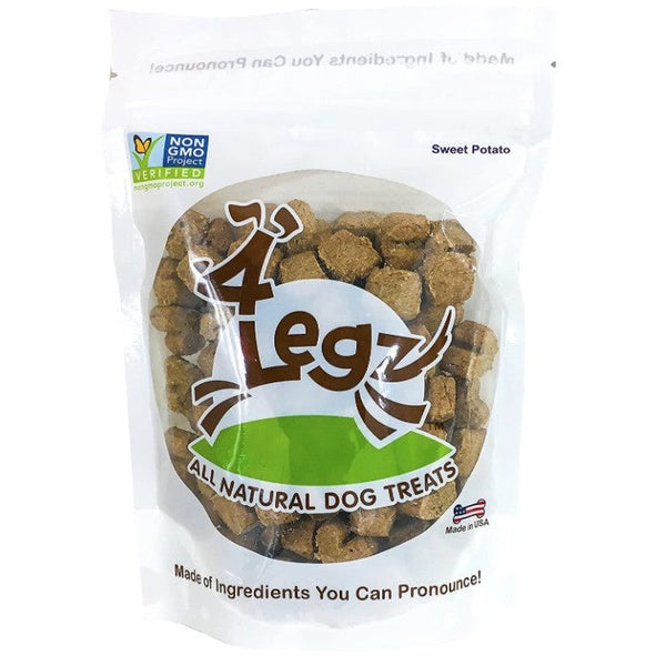 4Legz Organic Sweet Potato Crunchy Dog Cookies, 42 oz (6 x 7 oz)