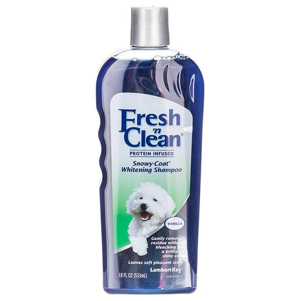 Fresh n Clean Snowy Coat Whitening Shampoo Sweet Vanilla Scent, 54 oz (3 x 18 oz)