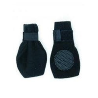 lookin' good! by FASHION PET Solid Slipper Socks in Black Medium-Dog-Ethical Pet Products-PetPhenom