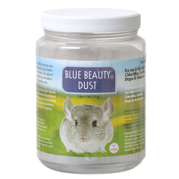 Lixit Blue Beauty Dust for Chinchillas, 9 lb (3 x 3 lb)