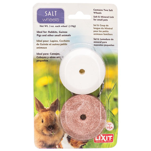 Lixit Salt Wheels Treat for Small Pets, 36 count (18 x 2 ct)