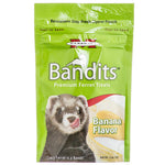 Marshall Bandits Premium Ferret Treats Banana Flavor, 30 oz (10 x 3 oz)