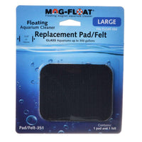Mag Float Replacement Pad and Felt for Glass Aquariums, Large - 8 count