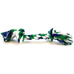 Mammoth Pet Flossy Chews Colored Rope Bone, Small - 12 count