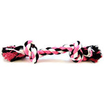 Mammoth Pet Flossy Chews Colored Rope Bone, Medium - 6 count