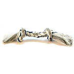 Mammoth Pet Flossy Chews Colored Rope Bone, Large - 6 count