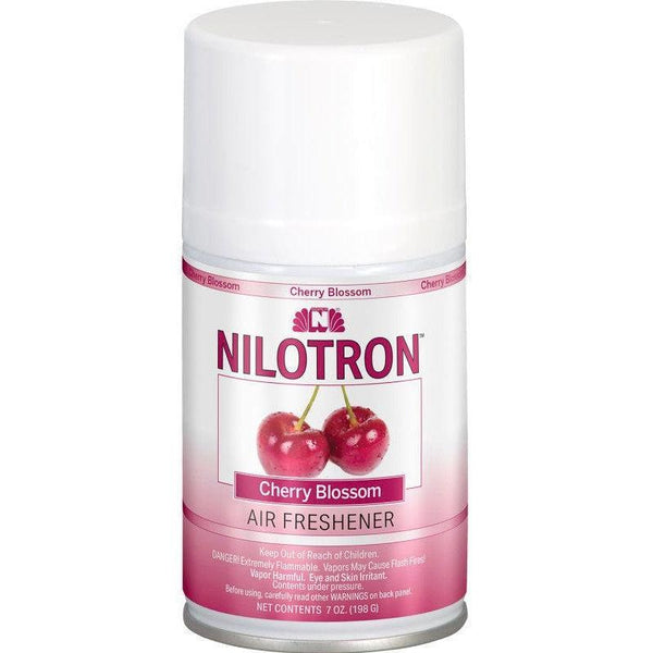 Nilodor Nilotron Deodorizing Air Freshener Cherry Blossom Scent, 70 oz (10 x 7 oz)