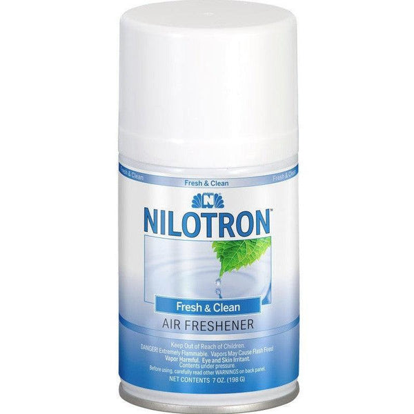 Nilodor Nilotron Deodorizing Air Freshener Fresh and Clean Scent, 70 oz (10 x 7 oz)