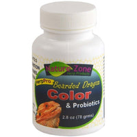 Nature Zone Herp Pro Bearded Dragon Color and Probiotics, 25.2 oz (9 x 2.8 oz)