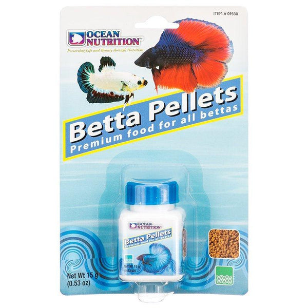 Ocean Nutrition Betta Pellets, 1.59 oz (3 x 0.53 oz)