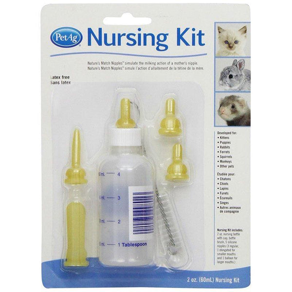 PetAg Nursing Kit for Small Animals, 10 count