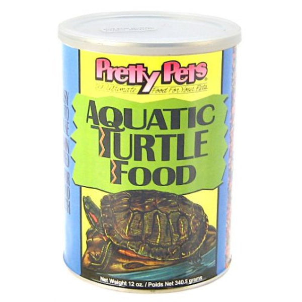 Pretty Pets Aquatic Turtle Food, 72 oz (6 x 12 oz)