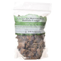 Papa Bow Wow Buffalo Lungs Dog Treats, 9 lb (18 x 0.5 lb)