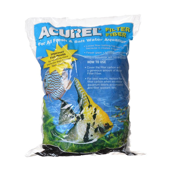 Acurel Filter Fiber for Freshwater and Saltwater Aquariums, 48 oz (6 x 8 oz)