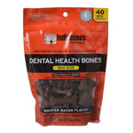 Indigenous Dental Health Mini Bones Smoked Bacon Flavor, 120 count (3 x 40 ct)