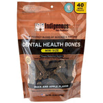 Indigenous Dental Health Mini Bones Duck and Apple Flavor, 40 count
