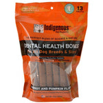 Indigenous Dental Health Bones Carrot and Pumpkin Flavor, 13 count