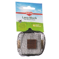 Kaytee Lava Block with Wood Chews for Small Pets, 12 count