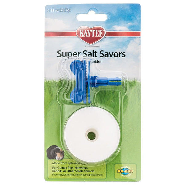 Kaytee Super Salt Savors and Holder, 8 count