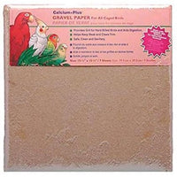 Penn Plax Calcium Plus Gravel Paper for Caged Birds, 15.5" x 15.5" - 42 count