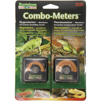 Reptology Reptile Combo Meters Hygrometer and Thermometer, 4 count