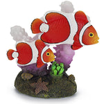 Penn Plax Clown Fish and Coral Aquarium Ornament, 6 count (6 x 1 ct)