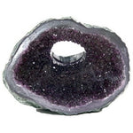 Penn Plax Purple Amethyst Geode Aquarium Ornament, 6 count