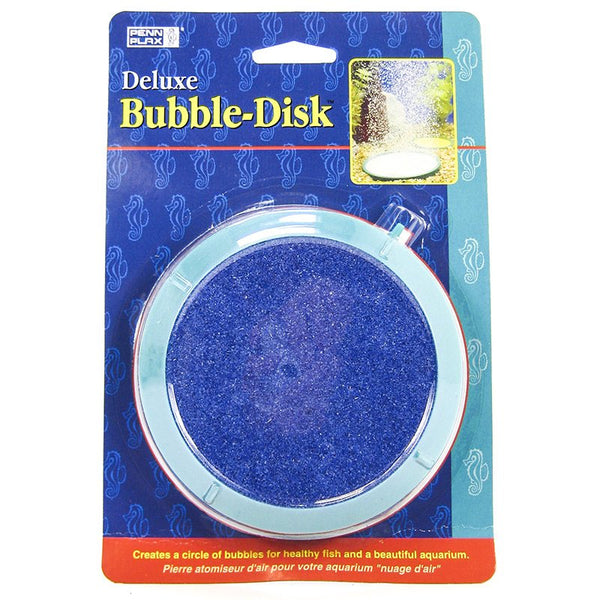 Penn Plax Deluxe Bubble-Disk Airstone for Aquariums, 5" - 6 count