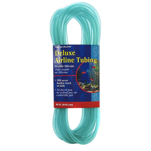 Penn Plax Deluxe Airline Tubing Flexible Silicone, 120 ft (6 x 20 ft)