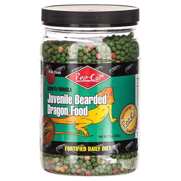 Rep Cal Growth Formula Juvenile Bearded Dragon Food, 72 oz (6 x 12 oz)