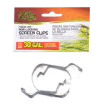Zilla Non-Locking Screen Clips Metal, Large - 16 count