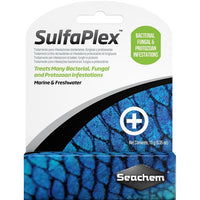 Seachem Sulfaplex Bacterial, Fungal and Protozoan Treatment, 2.4 oz (6 x 0.4 oz)