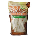Pork Chomps Premium Baked Pork Strips, 80 oz (8 x 10 oz)